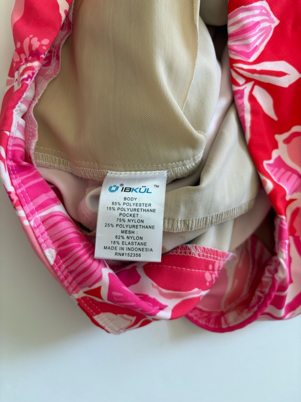 Ibkul Pink Floral Shorts Size 12 - Picture 4 of 9